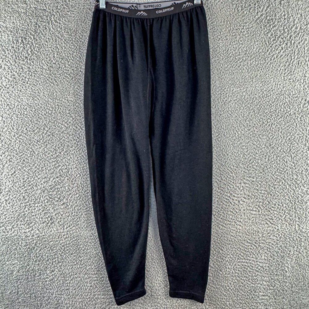 Coldpruf Base Layer Pants Womens Medium Black Cold Weather Drawers Snowboard Ski